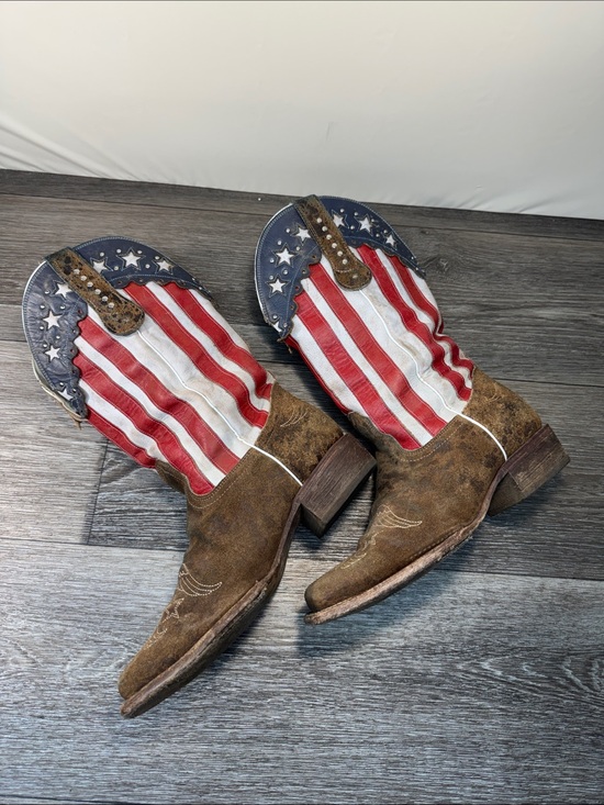 J.B. Dillon Shoes - JB Dillion Western Cowboy Boots woman’s SZ 10B